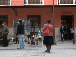 Concurso de Pintura al aire Libre en Mula 2012